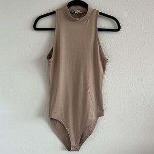 Mock neck bodysuit